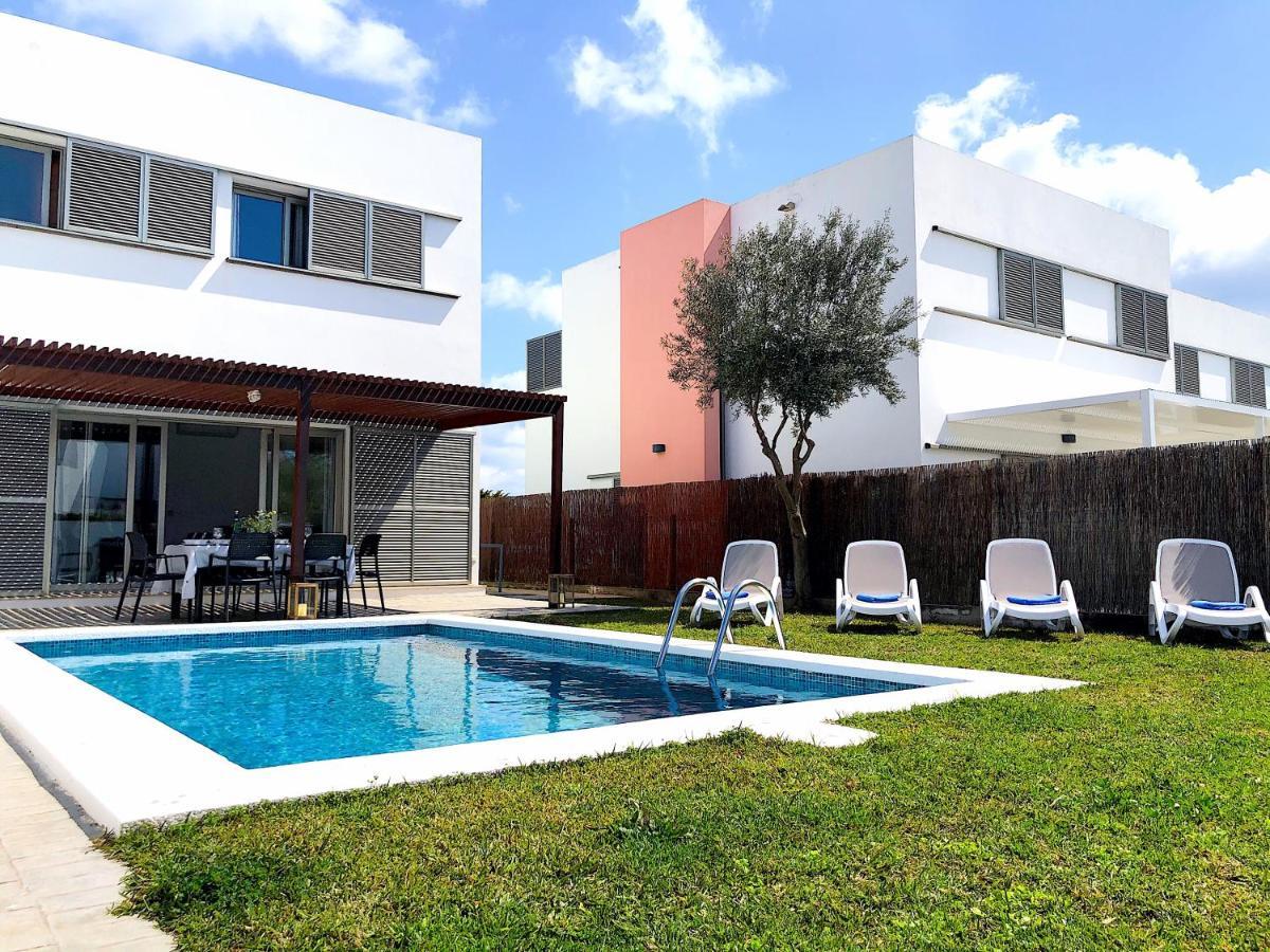 Villa D'Aina * Propiedad Privada Con Piscina Cala en Bosch Luaran gambar