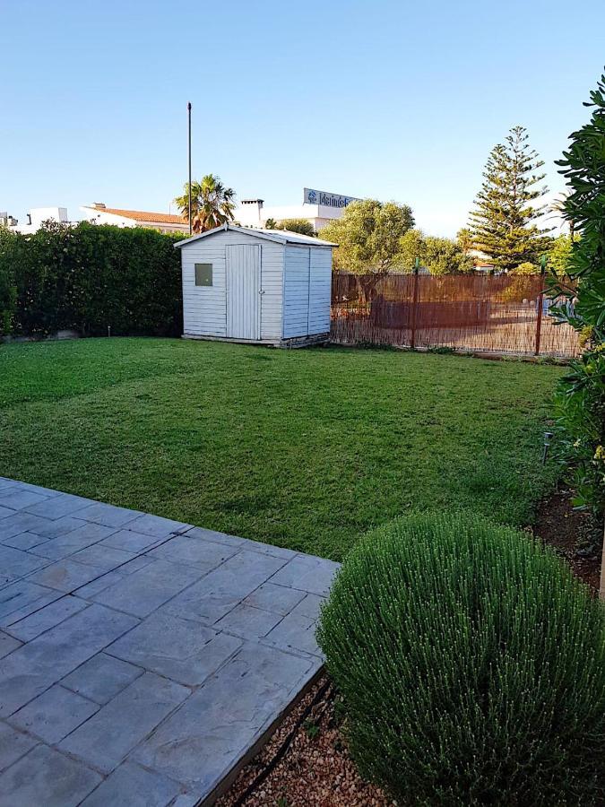 Villa D'Aina * Propiedad Privada Con Piscina Cala en Bosch Luaran gambar